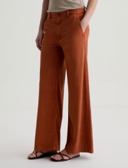 Caden Wide Leg Sulfur Cavern Clay Tailored Trouser WOMENS BOTTOMS Photo 6