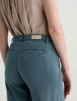 Caden Wide Leg Sulfur Slate Storm Tailored Trouser WOMENS BOTTOMS Photo 7