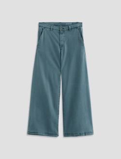 Caden Wide Leg Sulfur Slate Storm Tailored Trouser WOMENS BOTTOMS Photo 1