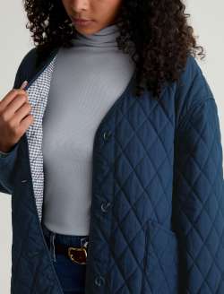 Sally Jacket Deep Trenches Oversized Liner WOMENS TOPS Photo 3