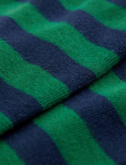 Crew Sock 9 Stripe Gold Green Multi Unisex ACCESSORIES Photo 3