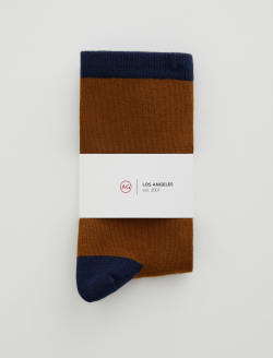Crew Sock Block Roasted Seed Multi Unisex ACCESSORIES Photo 2