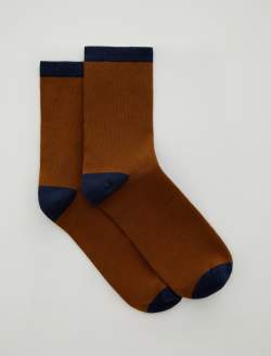 Crew Sock Block Roasted Seed Multi Unisex ACCESSORIES Photo 1
