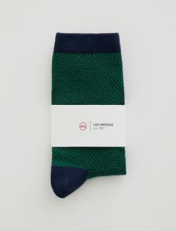 Crew Sock Check Irish Green Multi Unisex ACCESSORIES Photo 2