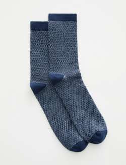 Crew Sock diamond coldwater slate multi Unisex ACCESSORIES Photo 1