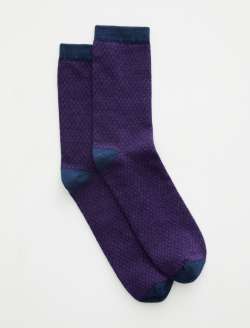 Crew Sock diamond purple multi Unisex ACCESSORIES Photo 1