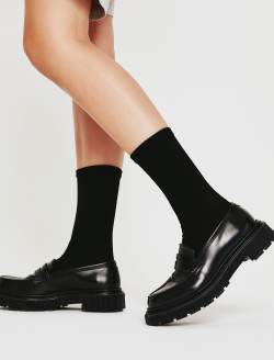 Ryland Sock True Black ACCESSORIES Photo 3