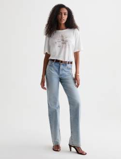 Charli Crew Wine Not Powder Relaxed Short Sleeve Tee WOMENS TOPS Photo 5