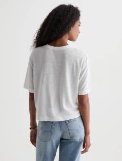 Charli Crew Wine Not Powder Relaxed Short Sleeve Tee WOMENS TOPS Photo 8
