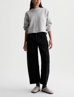 Hattie Jean Super Black High-Rise Barrel WOMENS BOTTOMS Photo 2