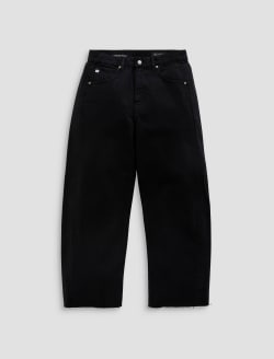 Hattie Jean Super Black High-Rise Barrel WOMENS BOTTOMS Photo 1