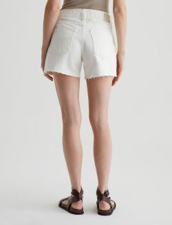 Halle Short Powder Destructed High-Rise Relaxed Short WOMENS BOTTOMS Photo 8
