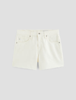 Halle Short Powder Destructed High-Rise Relaxed Short WOMENS BOTTOMS Photo 1