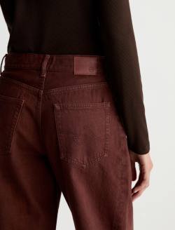 Hattie Crop Jean Chestnut High-Rise Barrel WOMENS BOTTOMS Photo 8