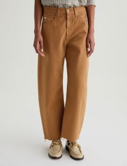 Hattie Crop Ginger High-Rise Barrel WOMENS BOTTOMS Photo 3