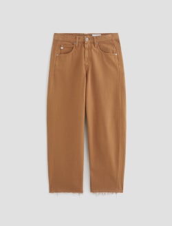 Hattie Crop Ginger High-Rise Barrel WOMENS BOTTOMS Photo 1