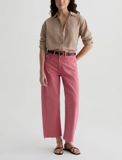 Hattie Crop Peony High-Rise Barrel WOMENS BOTTOMS Photo 2