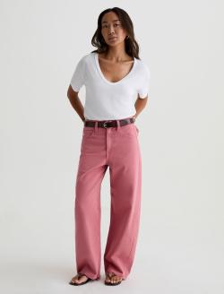 Hattie Crop Peony High-Rise Barrel WOMENS BOTTOMS Photo 9