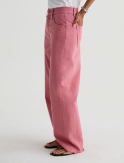 Hattie Crop Peony High-Rise Barrel WOMENS BOTTOMS Photo 11