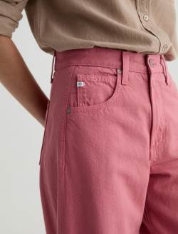 Hattie Crop Peony High-Rise Barrel WOMENS BOTTOMS Photo 4