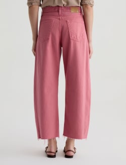 Hattie Crop Peony High-Rise Barrel WOMENS BOTTOMS Photo 8