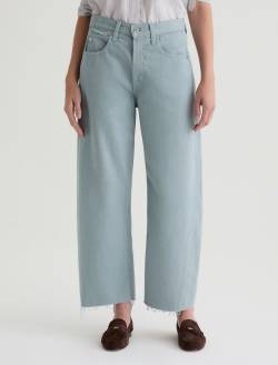 Hattie Crop Sea Fog High-Rise Barrel WOMENS BOTTOMS Photo 3