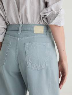 Hattie Crop Sea Fog High-Rise Barrel WOMENS BOTTOMS Photo 7