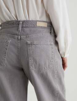 Hattie Crop Sulfur Pebble Grey High-Rise Barrel WOMENS BOTTOMS Photo 7