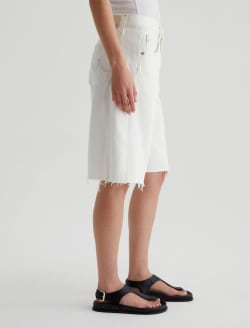 Hattie Short Ivory Mist High-Rise Bermuda WOMENS BOTTOMS Photo 4
