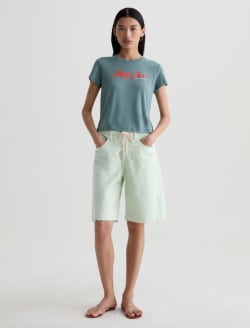 Hattie Cinched Short Summer Vine High-Rise Bermuda WOMENS BOTTOMS Photo 2