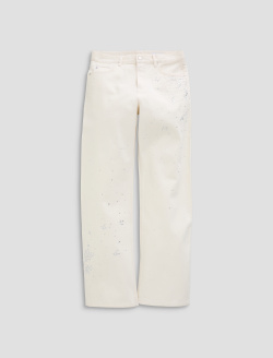 Billie Jean Opal Radiance Embellished Low Slung Straight Leg WOMENS BOTTOMS Photo 1