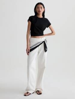 Billie Jean Powder Low Slung Straight Leg WOMENS BOTTOMS Photo 2