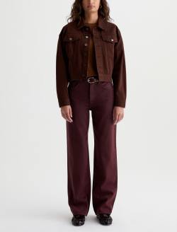Billie Jean Sulfur Jazz Berry Low Slung Straight Leg WOMENS BOTTOMS Photo 2