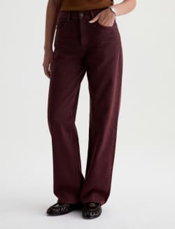 Billie Jean Sulfur Jazz Berry Low Slung Straight Leg WOMENS BOTTOMS Photo 6