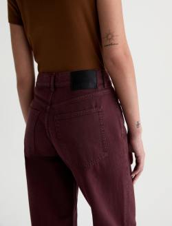 Billie Jean Sulfur Jazz Berry Low Slung Straight Leg WOMENS BOTTOMS Photo 7