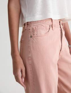 Billie Jean Sulfur Sparkling Rose Low Slung Straight Leg WOMENS BOTTOMS Photo 4