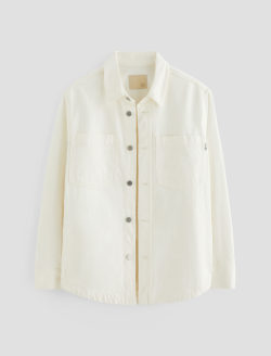Vita Jacket Powder Destructed Relaxed Shirt Jacket WOMENS TOPS Photo 1
