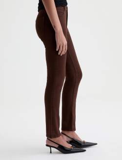 Mari Jean Wood Brown Mid-Rise Slim Straight WOMENS BOTTOMS Photo 5
