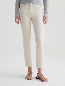 Mari Crop Jean Pumice Mid-Rise Slim Straight WOMENS BOTTOMS Photo 3