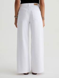 Saige Wide Leg Crop Gallery White Mid-Rise Wide Leg WOMENS BOTTOMS Photo 13