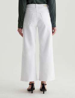 Saige Wide Leg Crop Gallery White Mid-Rise Wide Leg WOMENS BOTTOMS Photo 8