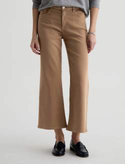 Saige Wide Leg Crop Jean Melange Stone Mid-Rise Fit WOMENS BOTTOMS Photo 3