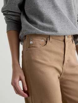 Women Saige Wide Leg Crop Melange Stone at AG Jeans Official Store