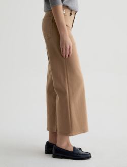 Saige Wide Leg Crop Jean Melange Stone Mid-Rise Fit WOMENS BOTTOMS Photo 5