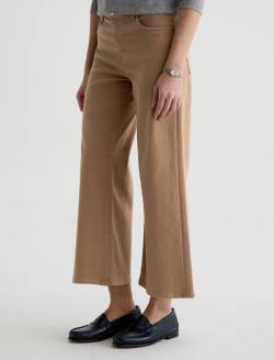Saige Wide Leg Crop Jean Melange Stone Mid-Rise Fit WOMENS BOTTOMS Photo 6