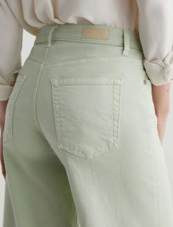 Saige Wide Leg Crop Pistachio Mid-Rise Wide Leg WOMENS BOTTOMS Photo 7