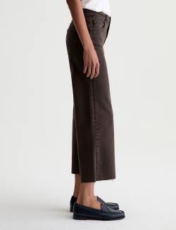 Saige Wide Leg Crop Jean Sulfur Burnt Umber Mid-Rise Fit WOMENS BOTTOMS Photo 7