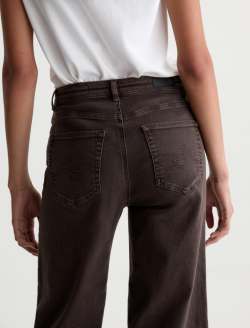 Saige Wide Leg Crop Jean Sulfur Burnt Umber Mid-Rise Fit WOMENS BOTTOMS Photo 8