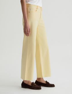 Saige Wide Leg Crop Jean Sunlight Yellow Mid-Rise Ankle Fit WOMENS BOTTOMS Photo 5