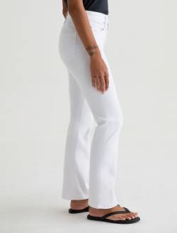 Farrah Boot Crop Gallery White Mid-Rise Boot WOMENS BOTTOMS Photo 12